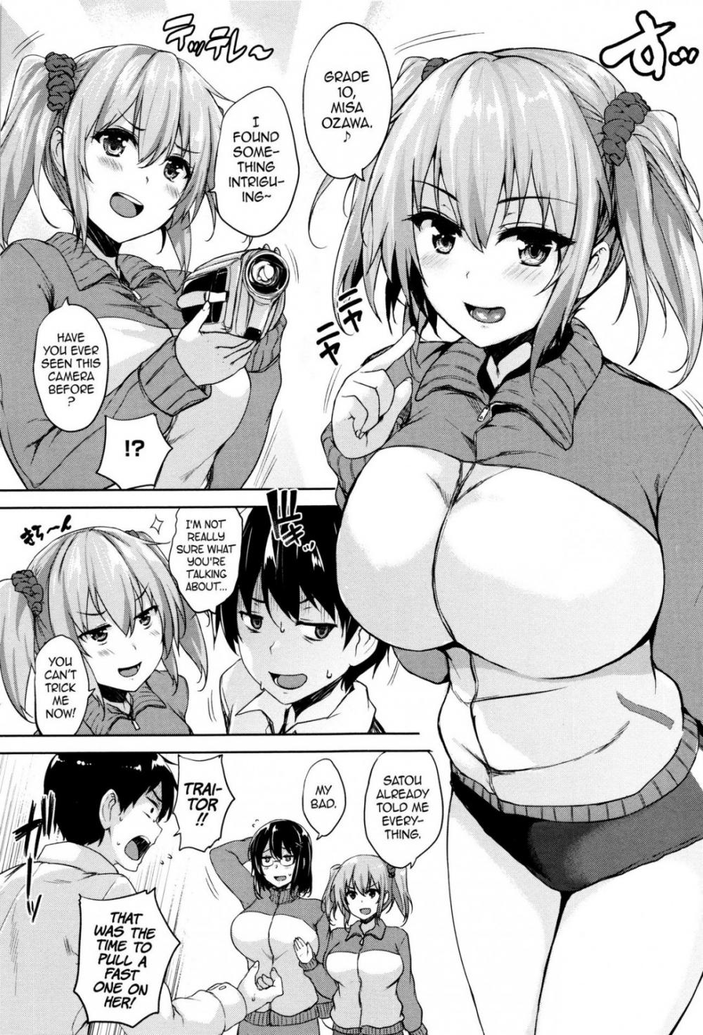 Hentai Manga Comic-Only My Oppai Soul-Chapter 3 - Twin ball love attack-5